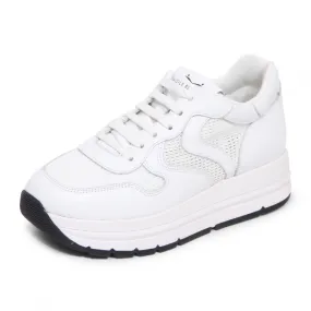9020AZ SNEAKER DONNA VOILE BLANCHE MARAN WOMAN PERFORATED SHOES