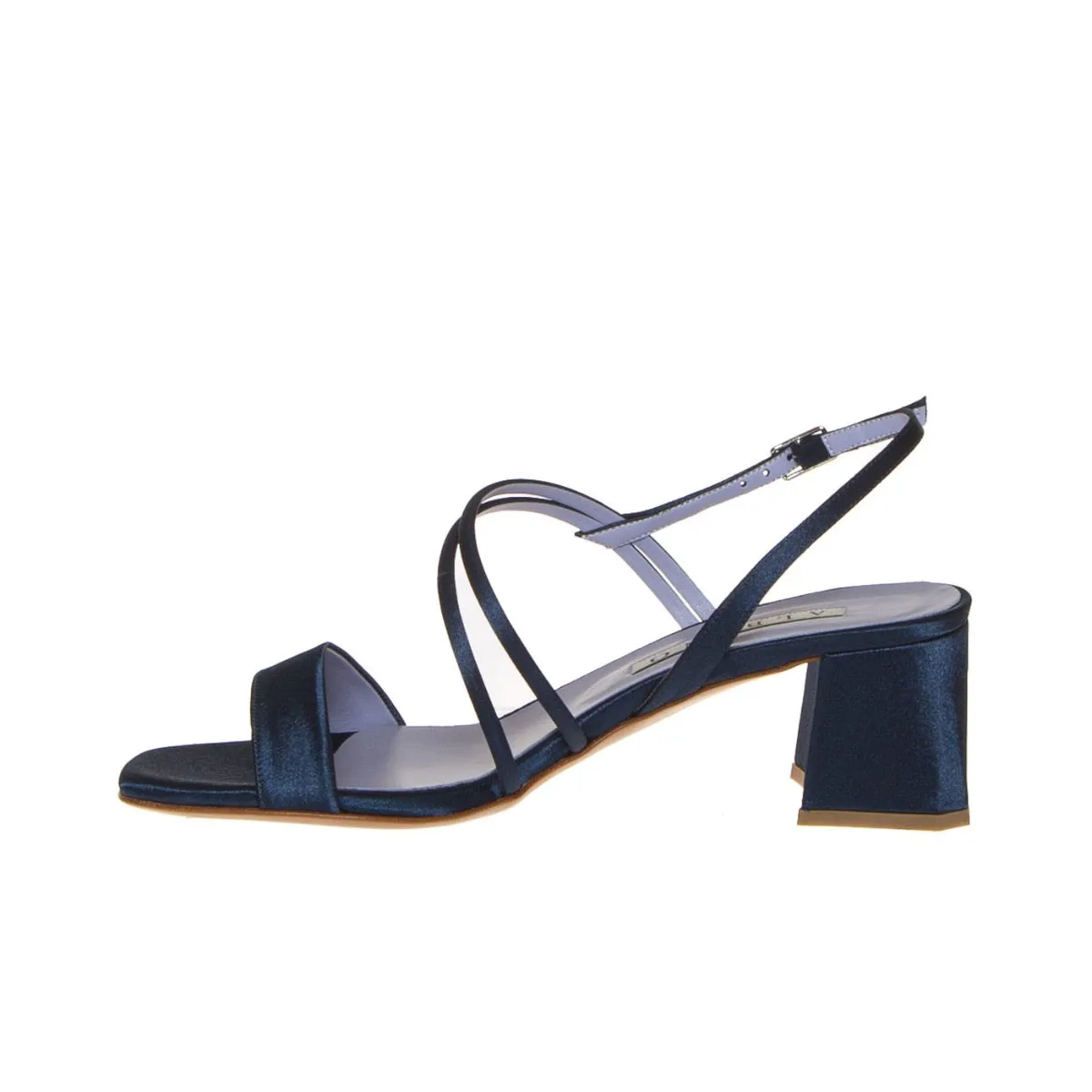 ALBANO 3361 SANDALO DONNA RASO BLU  