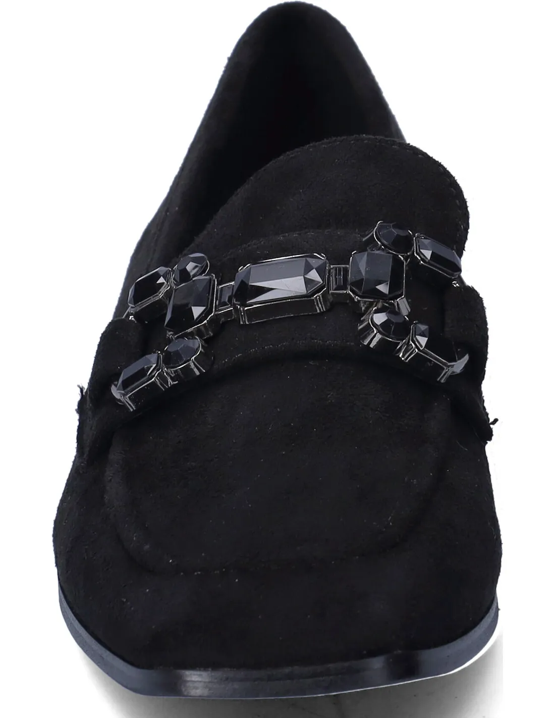 Alma blu mocassino donna black