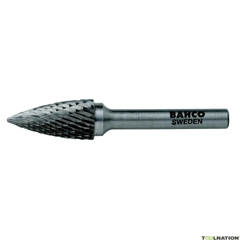 Bahco G1625C08 Frese in metallo duro a forma di albero con punta