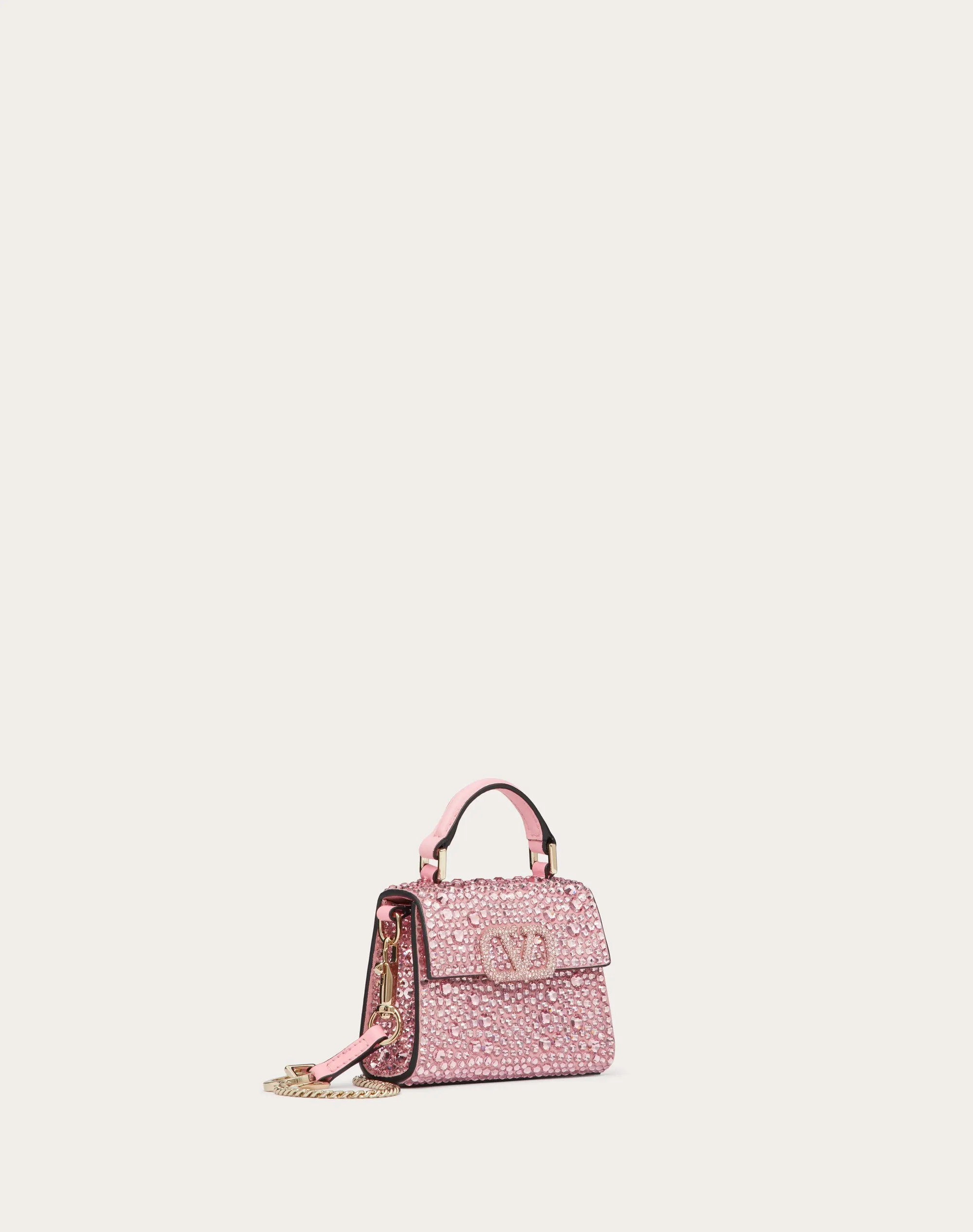 BORSA A MANO MICRO VSLING RICAMATA