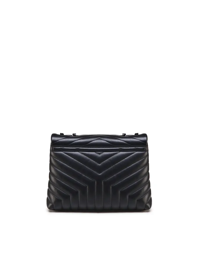BORSA LOULOU MEDIA IN PELLE TRAPUNTATA