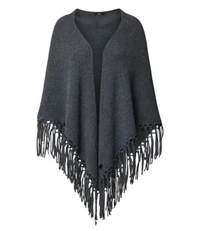 Brand MAX MARA Accessori Weekend sciarpa/foulard TORNADO grigio scuro melange donna