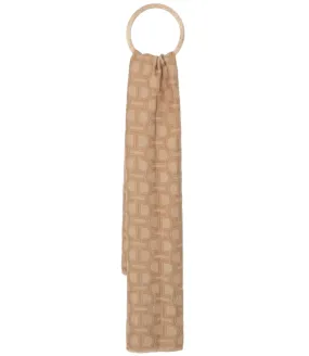 Brand TWIN-SET Twinset Sciarpa/Foulard Beige Donna