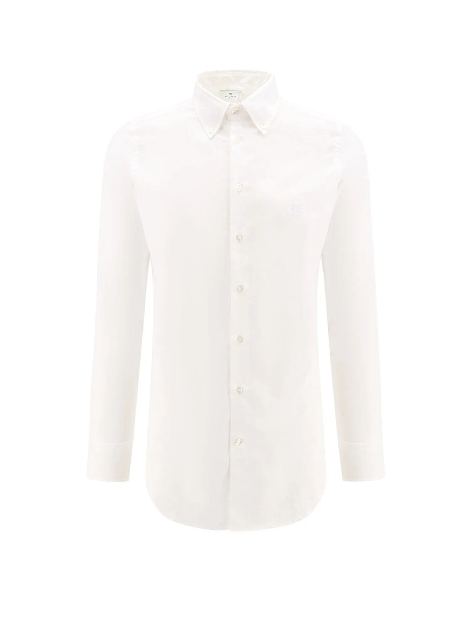 Camicia in cotone con  logo Pegaso ricamato