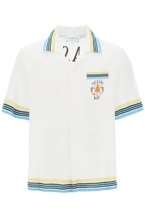 Camicia Manica Corta In Seta Casa Way
