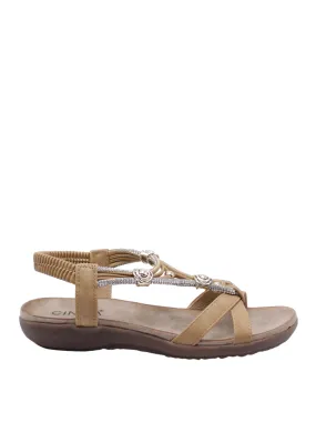 CINZIA SOFT Sandali Donna - Cuoio modello MCA1038