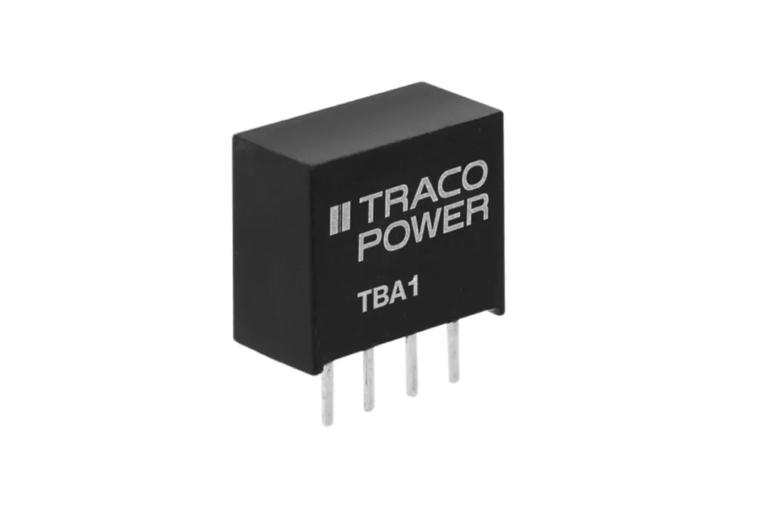 Convertitore c.c.-c.c. 1W, Vin 10,8 → 13,2 V c.c., Vout 5V cc, 1.5kV cc