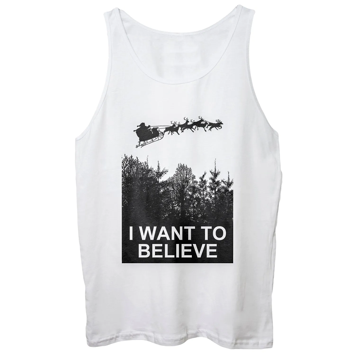CUC  Canotta - I WANT TO BELIEVE NATALE -XMAS - ChooseUrColor