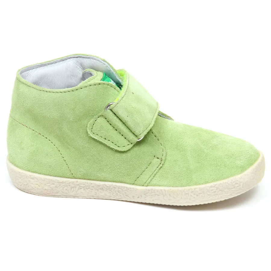 E8610 sneaker bimbo green lime FALCOTTO BOY scarpe strappo shoe boy