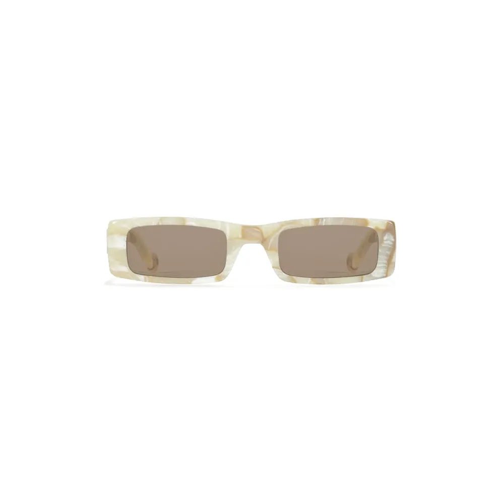 Fenty - Occhiali da Sole Trouble - White Marble - Occhiali da Sole - Rihanna Official - Fenty Eyewear