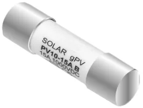Fusibile a cartuccia RS PRO, 15A, Ø 10 x 38mm, F, 1kV cc
