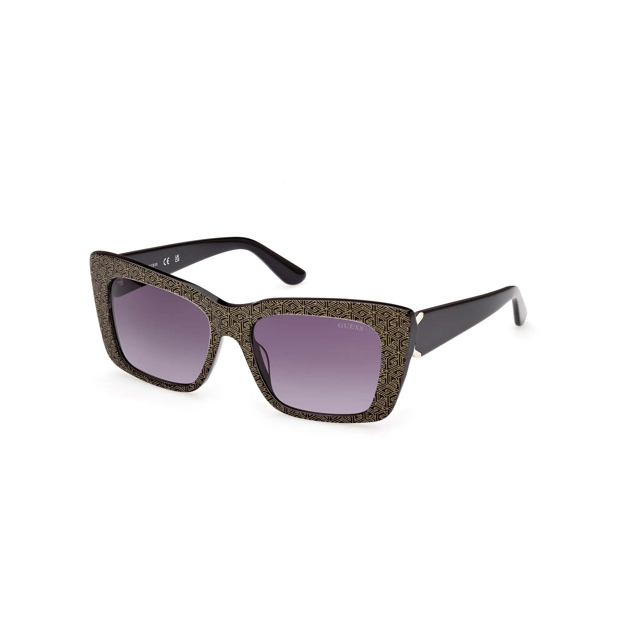   Guess GU 7890 - 01B  Nero Lucido | Occhiale Da Sole Donna 