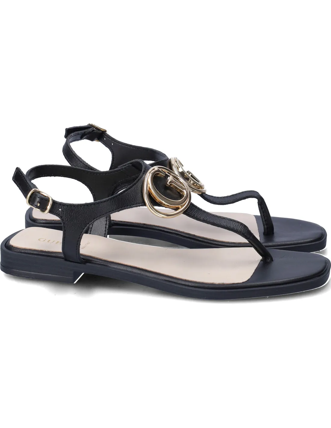 Guess sandalo basso black