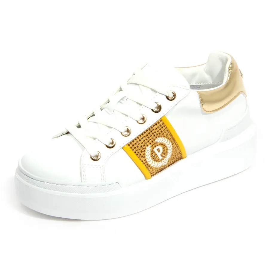 H6728 sneaker donna POLLINI woman vegan leather shoes