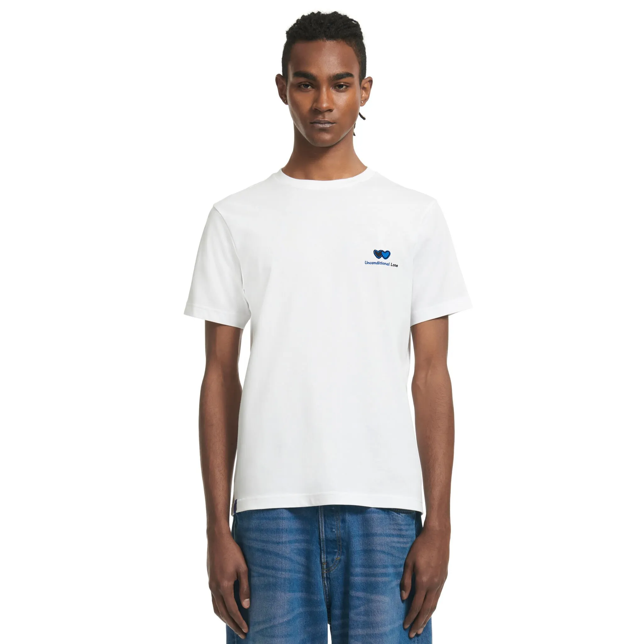 IM T-SHIRT RICAMATA UNCONDITIONAL LOVE