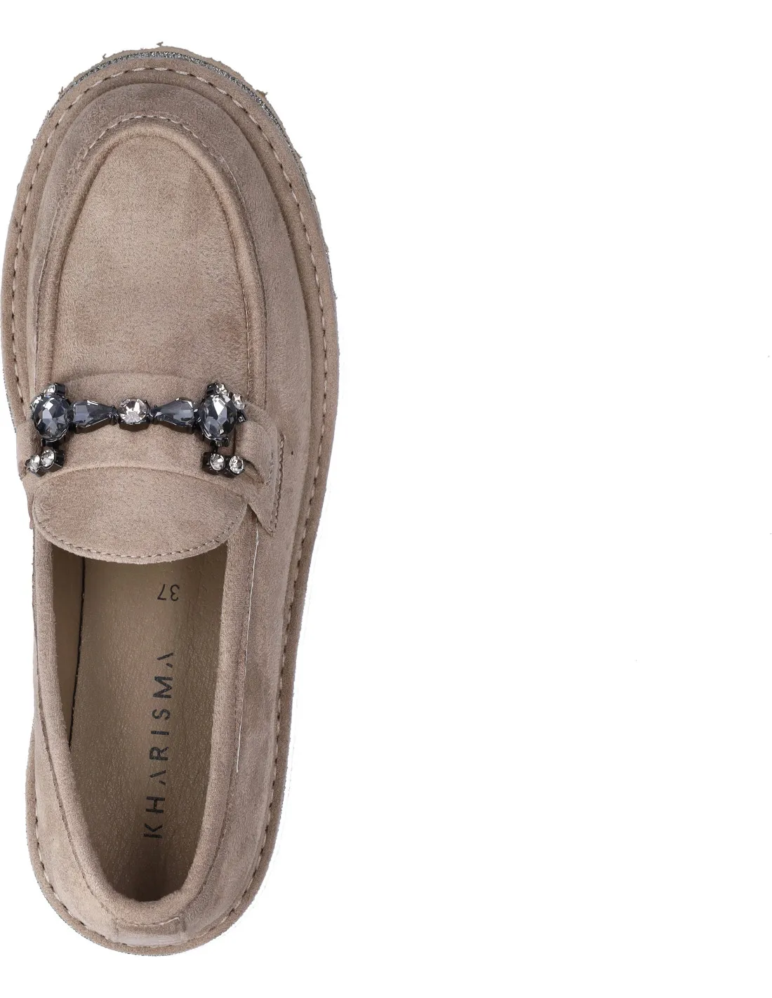 Kharisma mocassino taupe