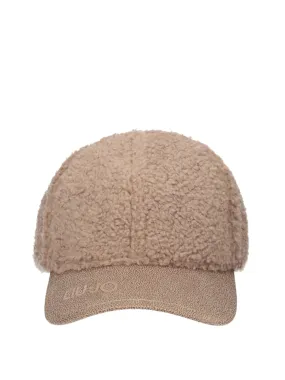 Liu Jo Berretto con Visiera Baseball Donna Mod. 2F4068E0021 00070 Cammello