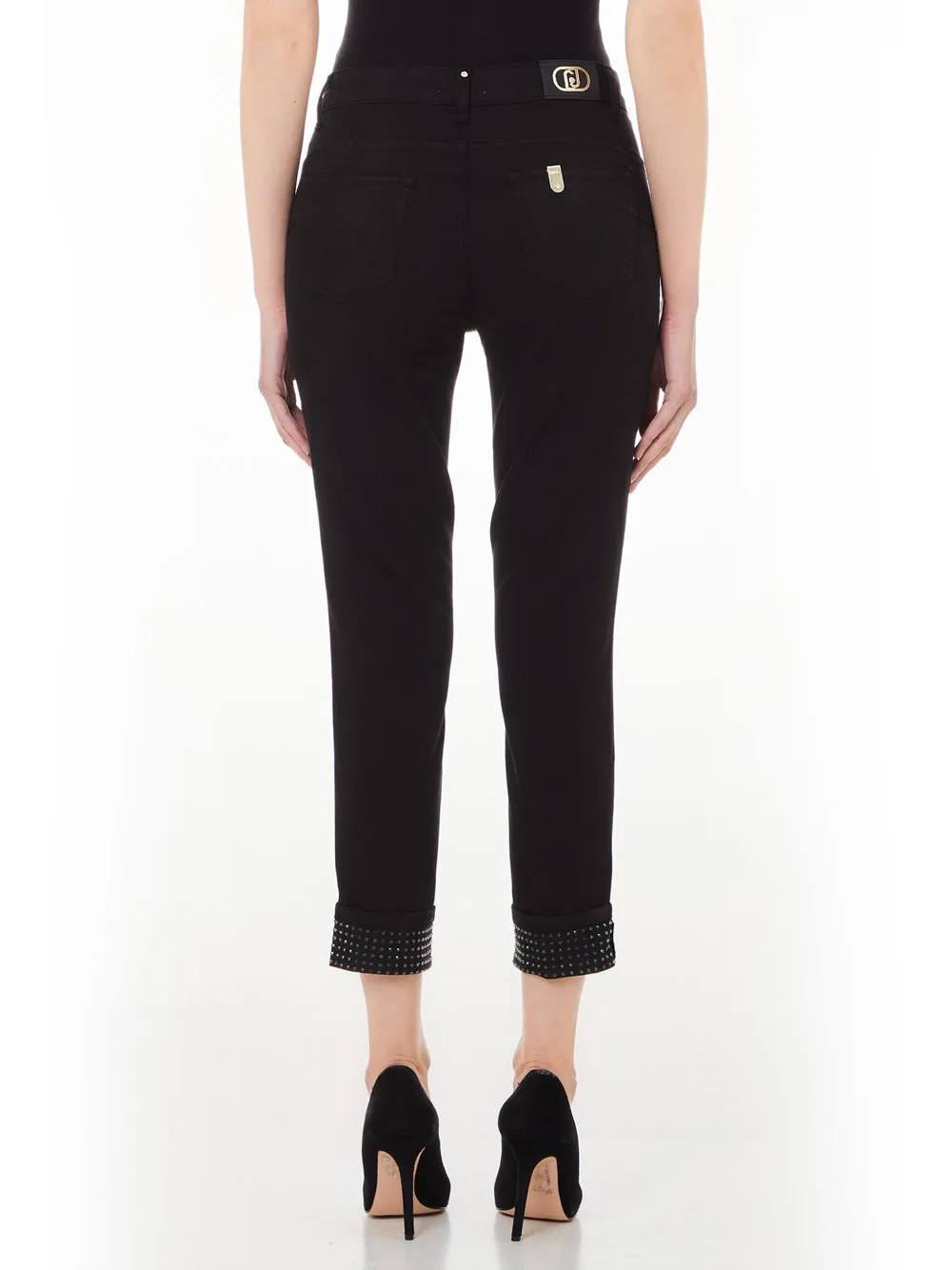Liu Jo Pantalone B.Up Monroe H.W. Donna Mod. WF4476T7144 22222 Nero