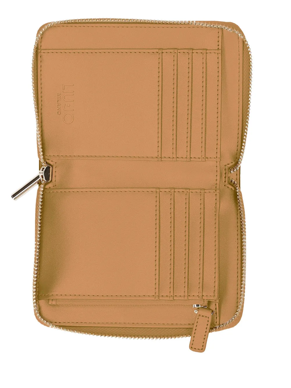 Liu Jo Portafoglio Ecs M Zip Around Donna Mod. AF4273E0087 S3138 Almond