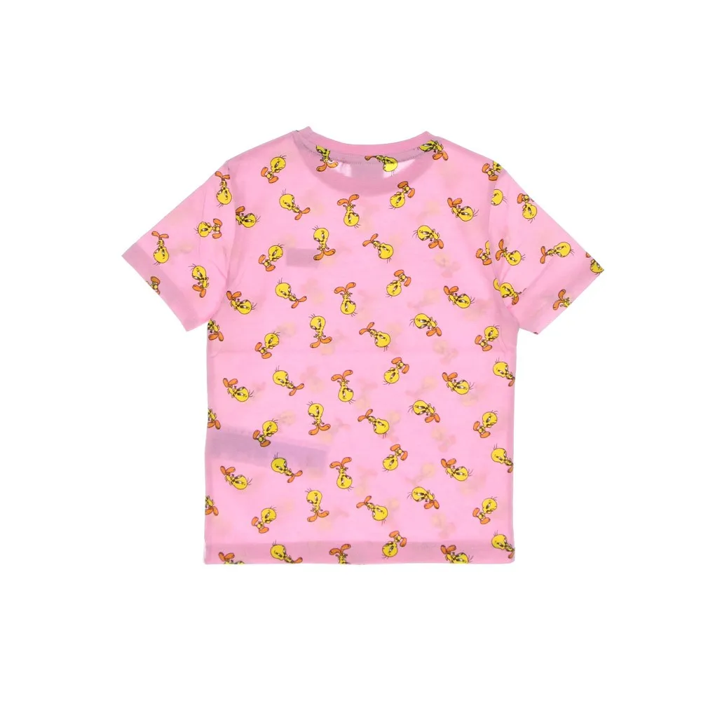 Maglietta Bambino Laarge All Over Print Tee X Looney Tunes Lilac Sachet Birdy