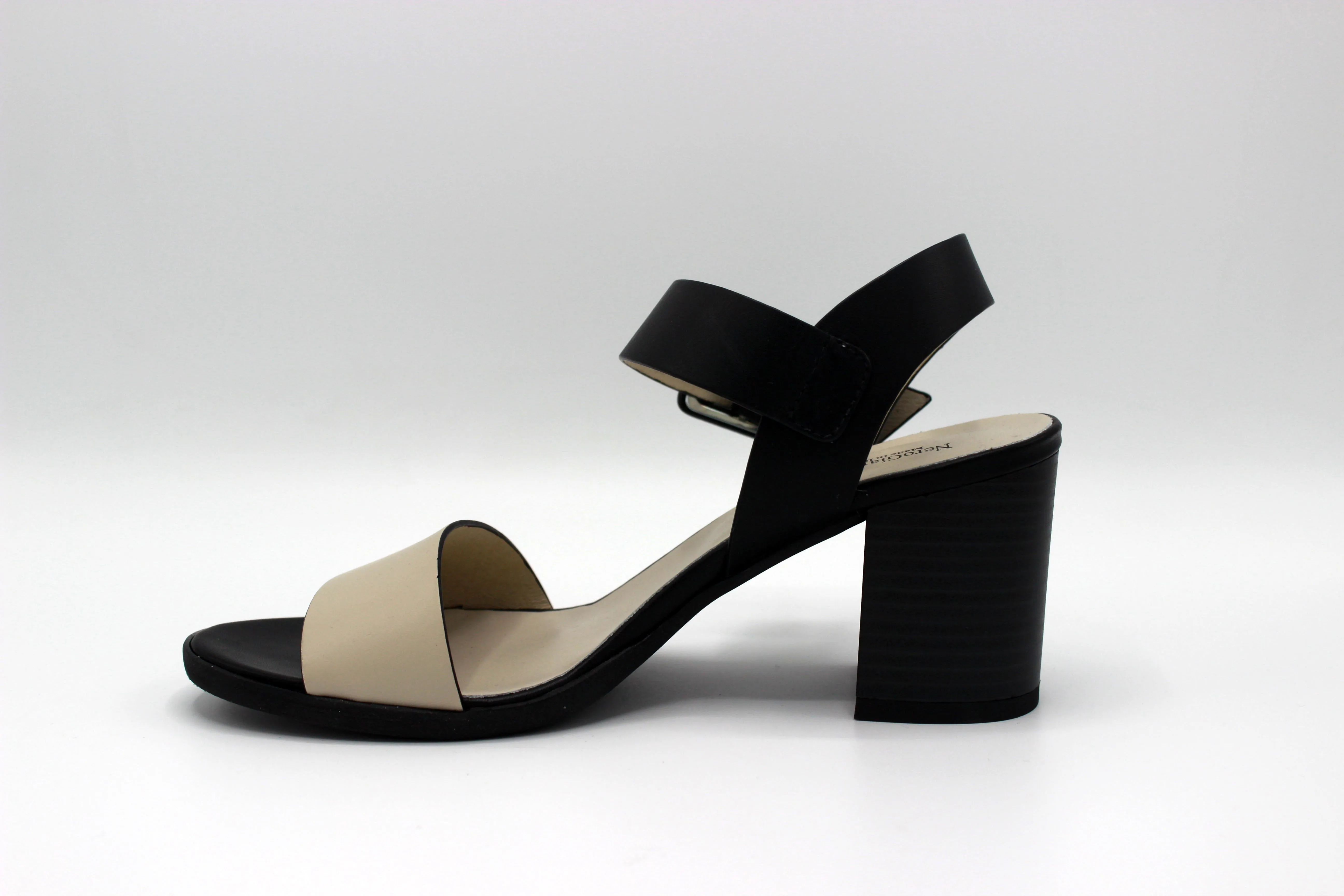 NERO GIARDINI E218654D nappa panna tamigi nero