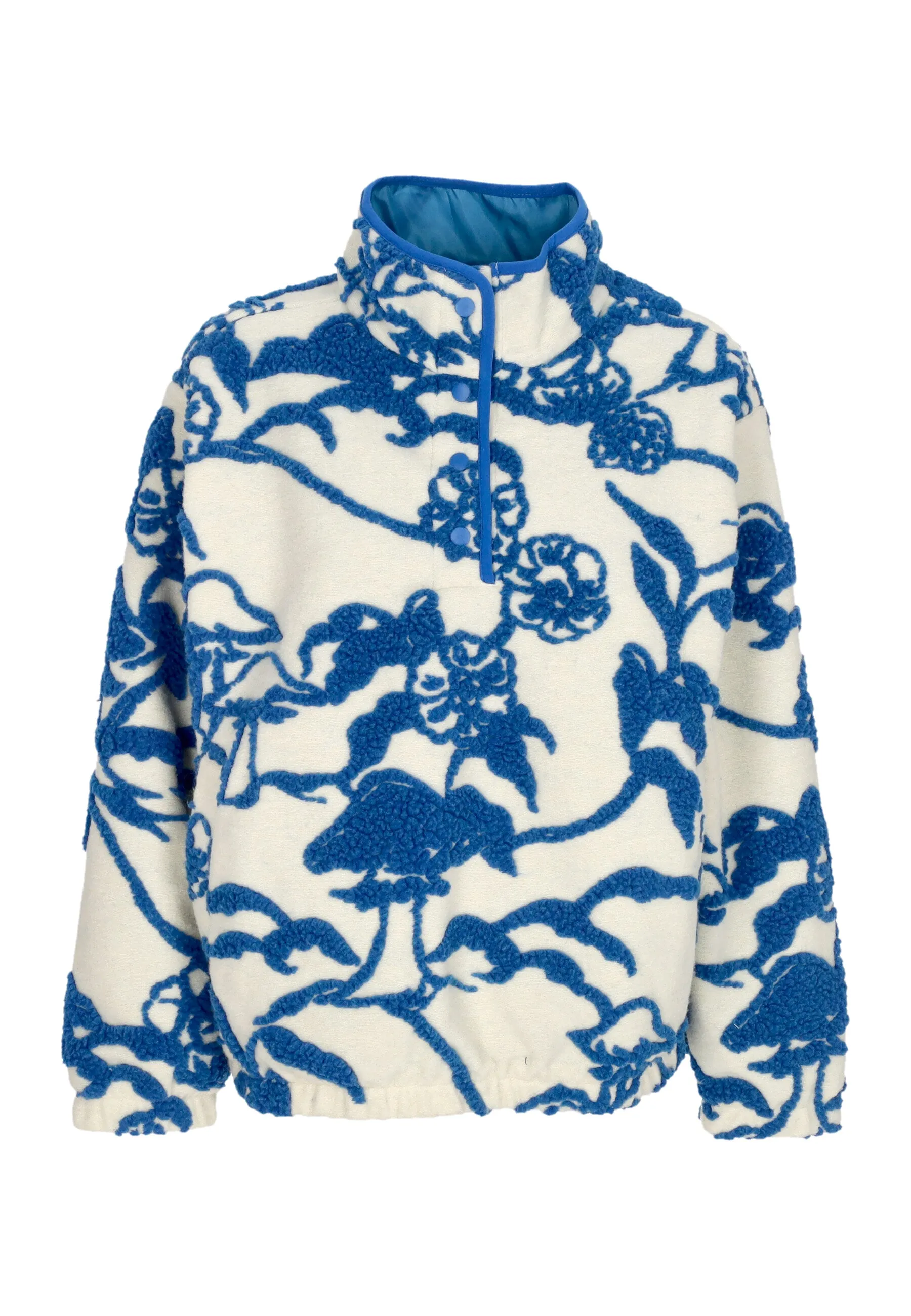 Orsetto Donna W Scenic Mock Neck Pullover Cream Multi