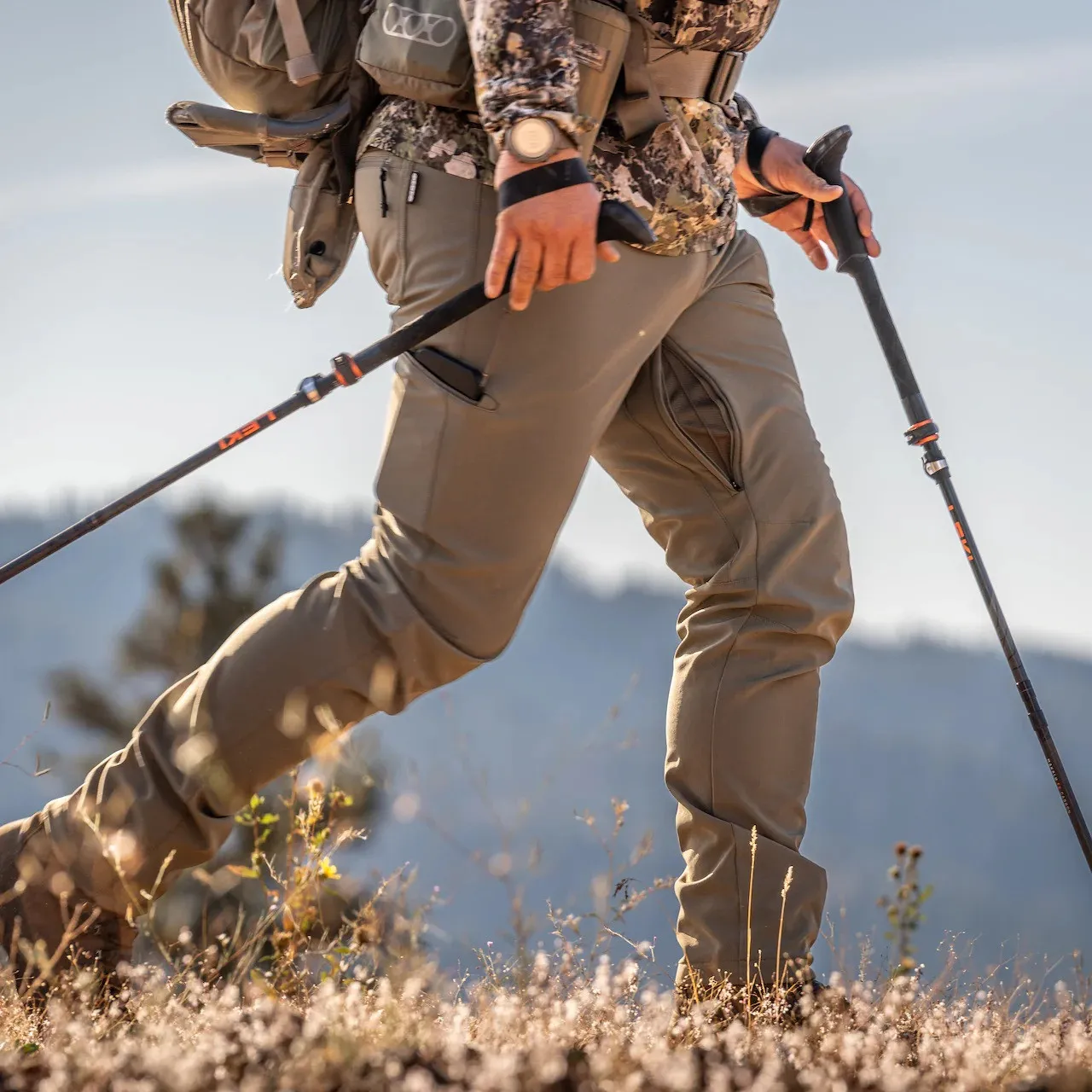 Pantaloni foderati in pile softshell Eberlestock Battle Creek