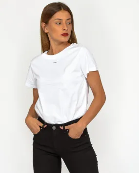 ---------------  ---------------  ---------------  ---------------  --------------Pinko BASICO T-SHIRT JERSEY OLD WASH WHITE BRI