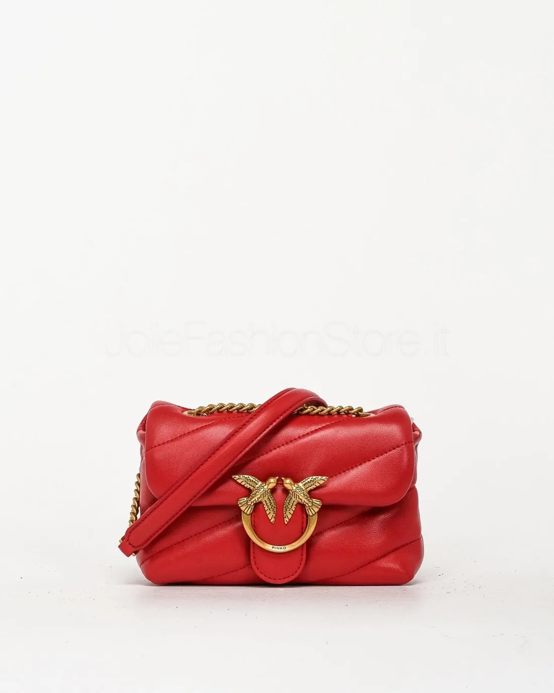 ---------------  ---------------  ---------------  ---------------  --------------Pinko LOVE PUFF BABY CL SHEEP NAPPA RED-ANTIQU