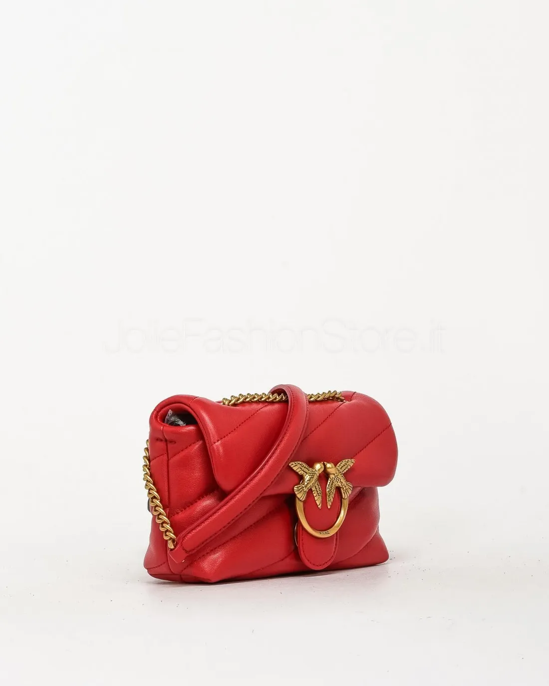 ---------------  ---------------  ---------------  ---------------  --------------Pinko LOVE PUFF BABY CL SHEEP NAPPA RED-ANTIQU