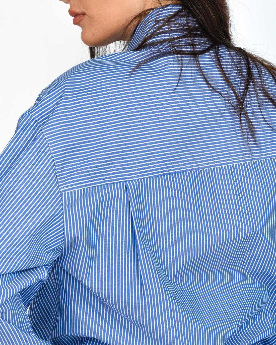 ---------------  ---------------  ---------------  ---------------  --------------Pinko MAGNET POPLIN SHIRT BAST BLUE/WHITE-----