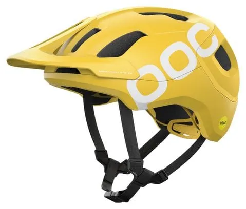 Poc Axion Race Mips Casco giallo avventurina opaco