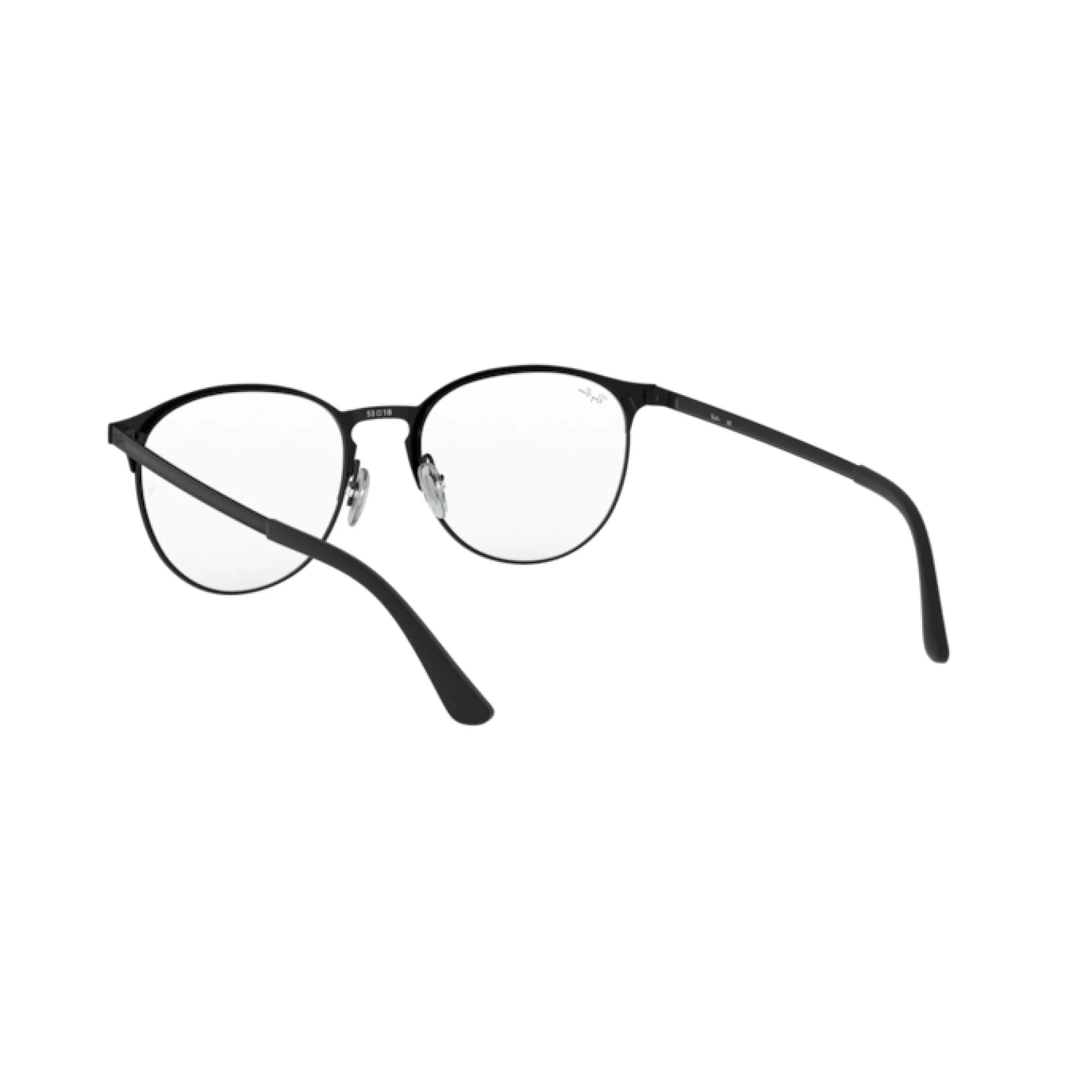   Ray-Ban RX 6375 - 2944 Top Nero Su Nero Opaco | Occhiale Da Vista Unisex 