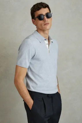 Reiss - Finch - Polo in Blend in cotone a contrasto    