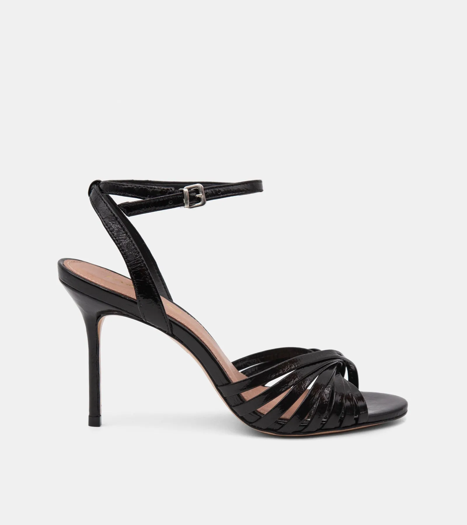 SANDALI VERNICE NERO