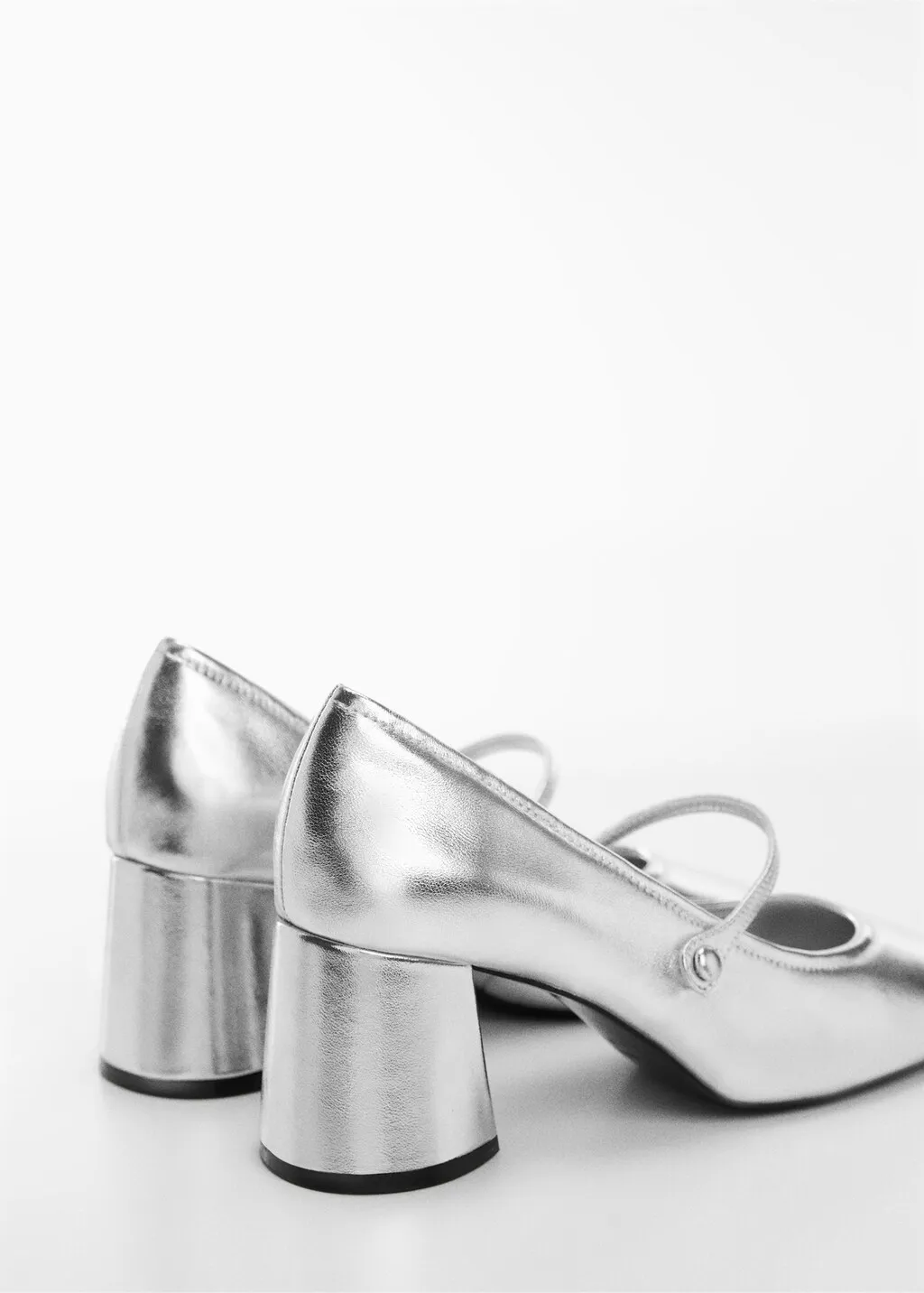 Scarpe pelle metallizzata 