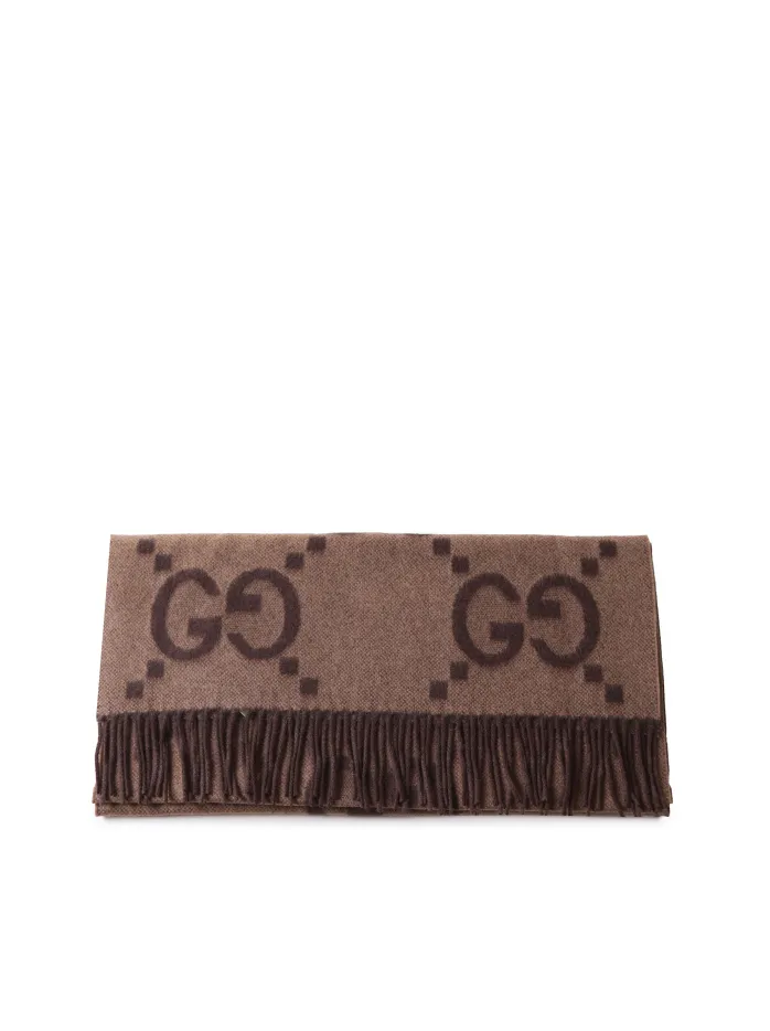 SCIARPA LOGO IN CASHMERE