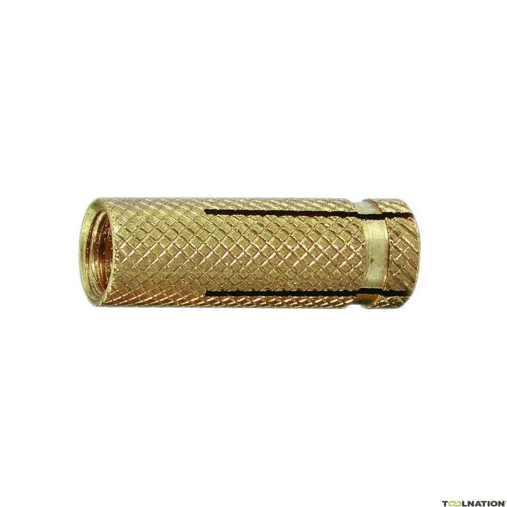 Spit Fissaggi 062450 M6 x 23 Ancoraggio a impatto Laiton Ottone zincato 100 pz.