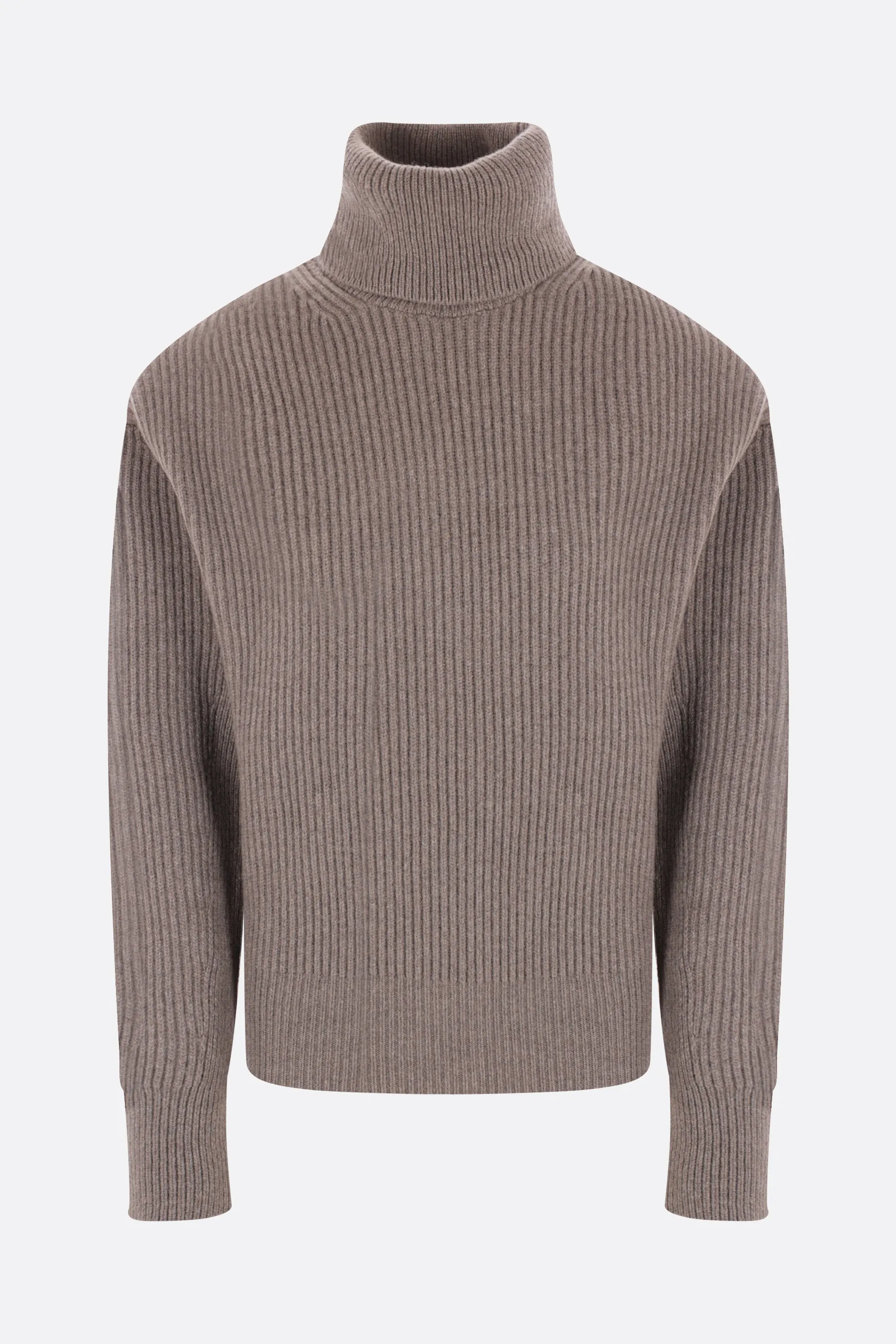 STELLA McCARTNEY dolcevita in misto lana e cashmere a costine 