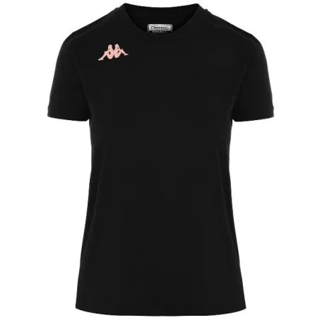 T-shirt Donna Kappa Dhola 381552W A01 Nero