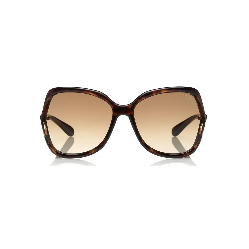 Tom Ford - Anouk Sunglasses - Occhiali da Sole Quadrati in Acetato - Avana Scuro - FT0578 - Occhiali da Sole - Tom Ford Eyewear