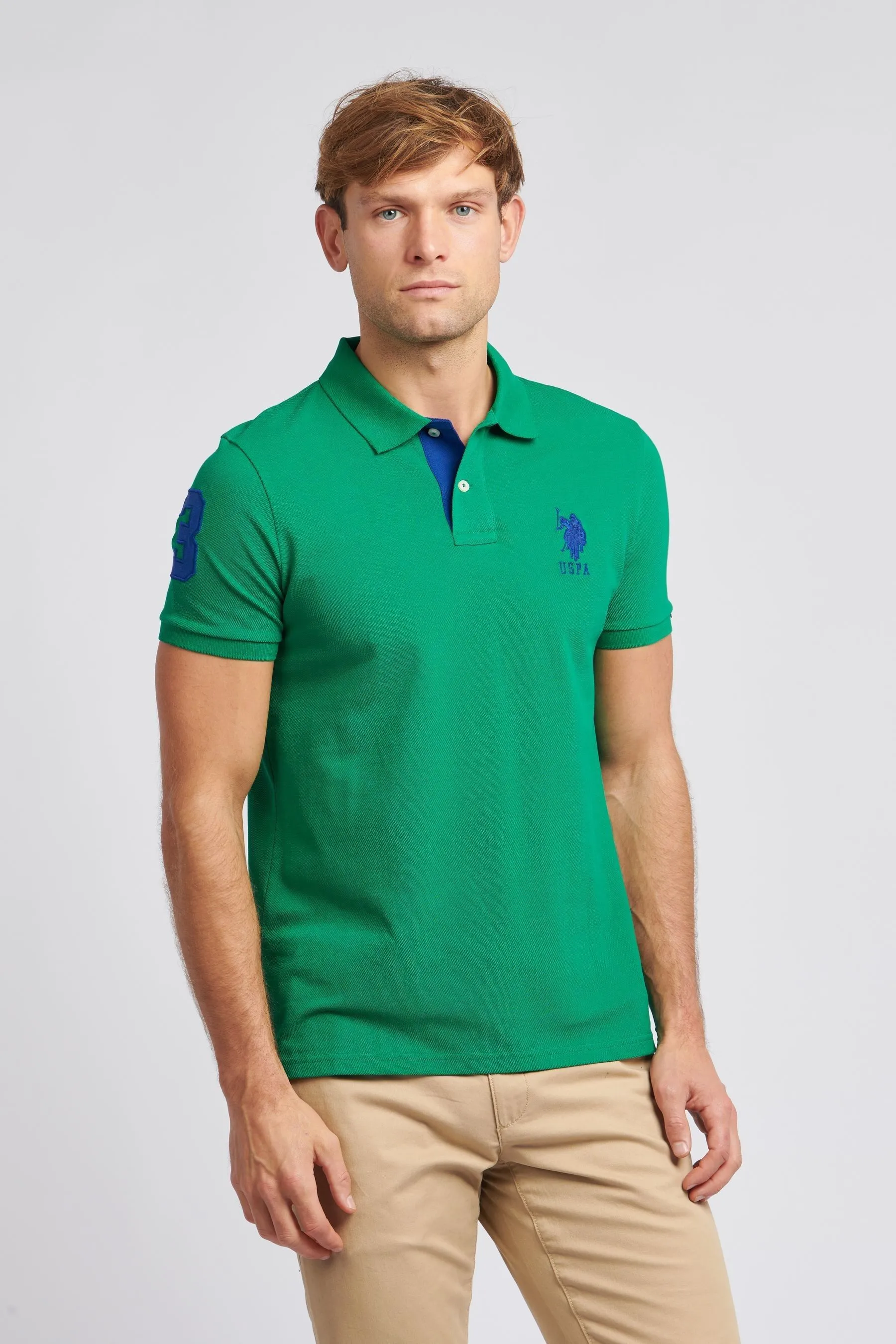 U.S. Polo Assn. Regolare - Fit Polo da uomo Player 3 Piqué    