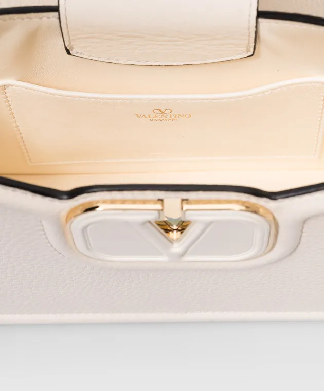 Valentino Borsa VLOGO in pelle beige 4W2B0N11LFN