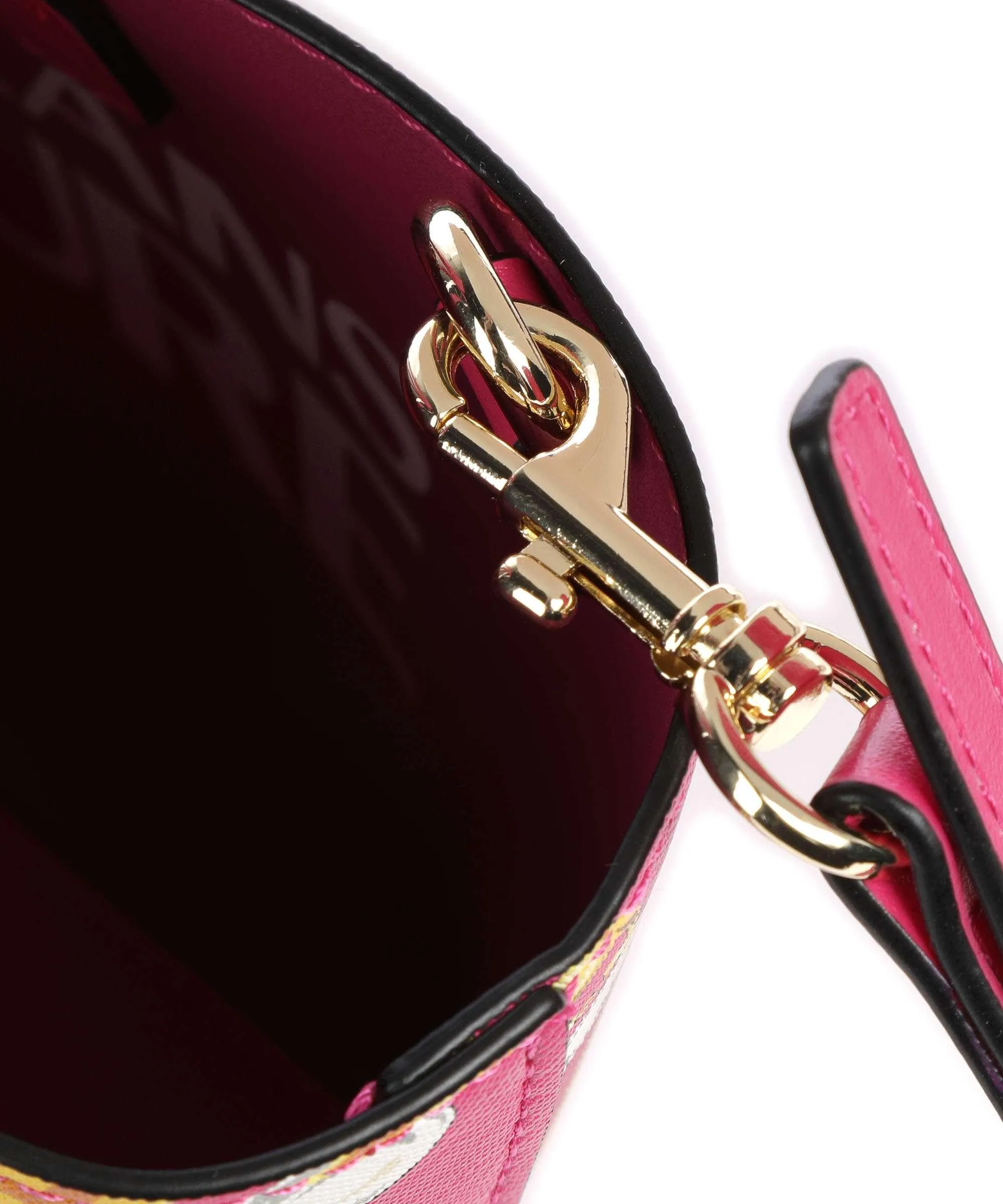  Versace Jeans Couture Reversible Shopper Borsa a mano pelle sintetica pink  