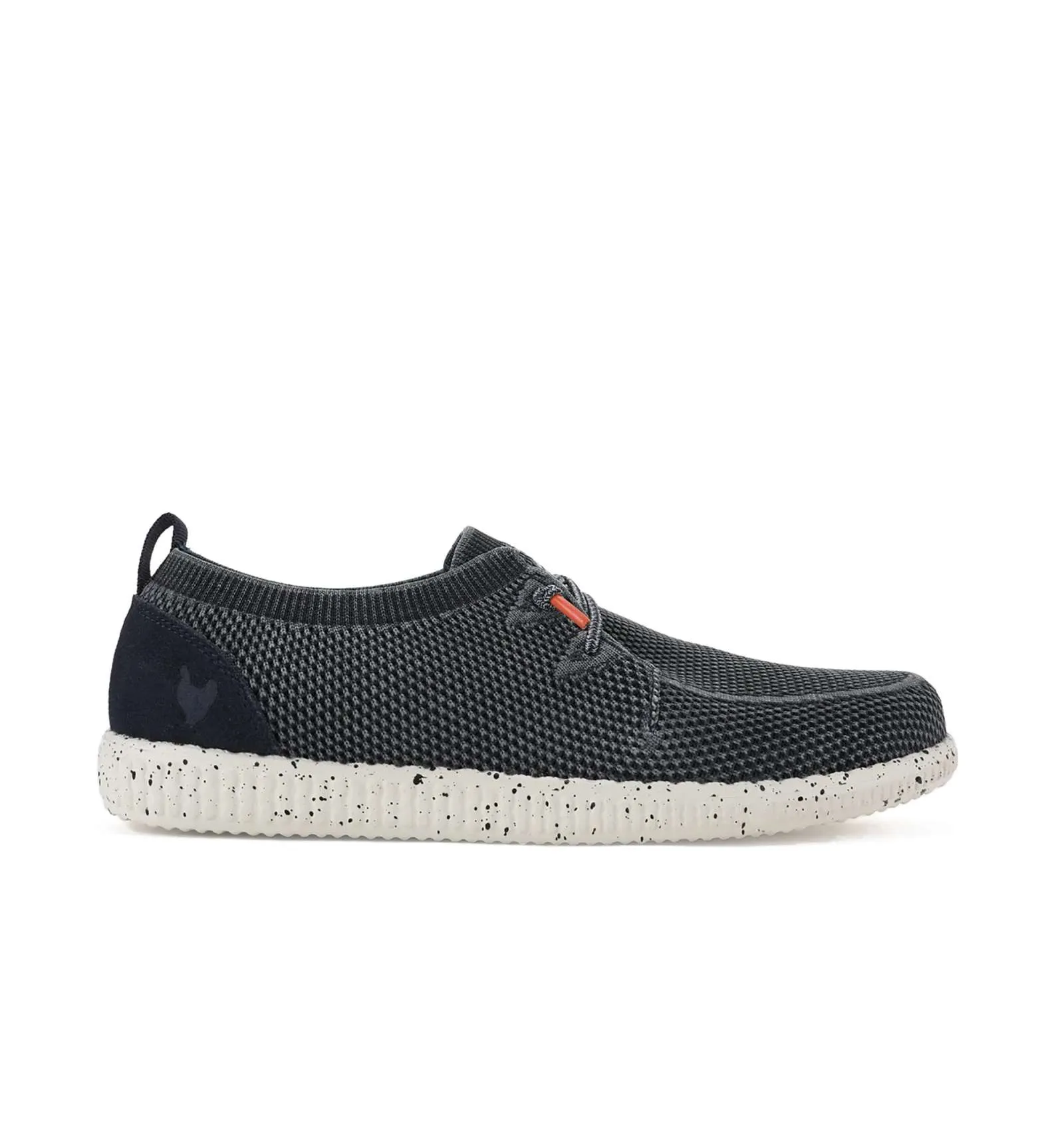 WALK IN PITAS uomo WP150 WALLABI FLY MARINO scarpa mocassino piquet blu